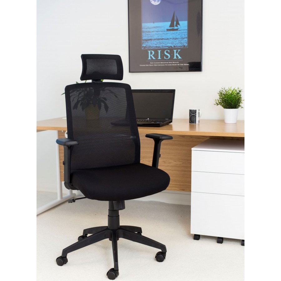 Denali High Back Mesh Operator Chair 